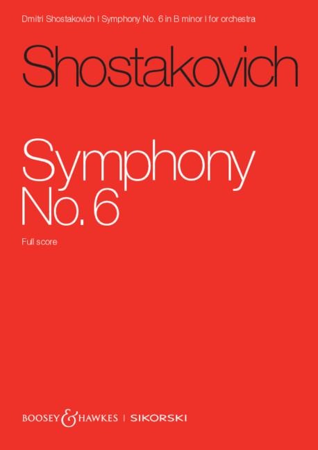 Sinfonie Nr. 6: op. 54. Orchester. Studienpartitur.