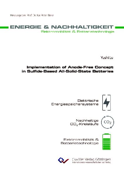 Implementation of Anode-Free Concept in Sulfide-Based All-Solid-State Batteries 36