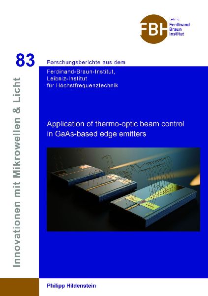 Application of thermo-optic beam control in GaAs-based edge emitters