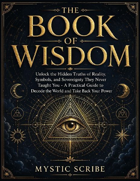The Book of Wisdom: Unlock the Hidden Truths of Reality, Symbols, and Sovereignty They Never Taught You  -  A Practical Guide to Decode the World and Take Back Your Power