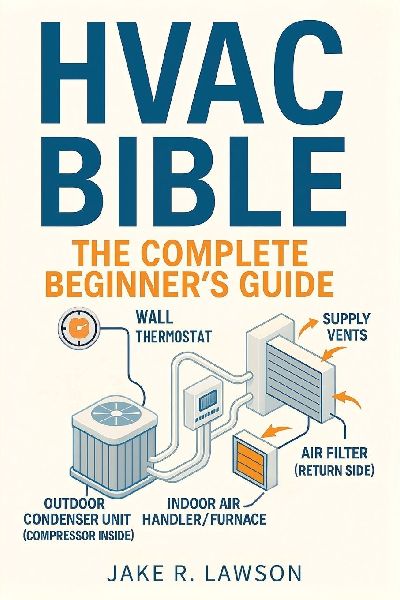 HVAC BIBLE: The Complete Beginner's Guide: Master HVAC Systems with Visual Guides, Step-by-Step Lessons, Troubleshooting, Maintenance, and Certification Skills