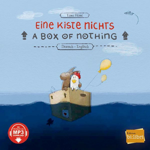 Eine Kiste Nichts (Deutsch-Englisch): Zweisprachiges Kinderbuch mit MP3-Hörbuch zum Herunterladen