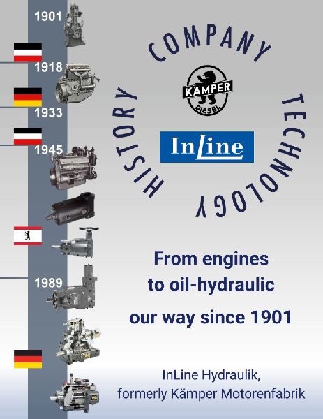 From engines to oil hydraulic: our way since 1901