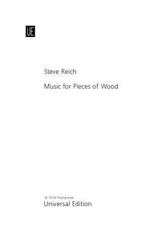 Music For Pieces Of Wood For 5 Pair Of Tuned Claves Performance Score