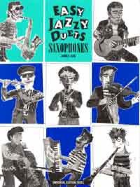 Easy Jazzy Saxophone Duets: für 2 Saxophone (AA/TT/AT).