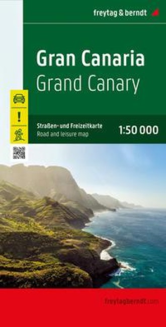 Gran Canaria, Straßen- und Freizeitkarte 1:50.000, freytag & berndt: Mit Infoguide, Besondere Ausflugsziele, Wanderwege