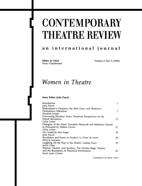 Women in Theatre 2£3