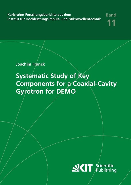 Systematic Study of Key Components for a Coaxial-Cavity Gyrotron for DEMO