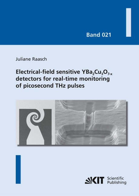 Electrical-field sensitive YBa¿Cu¿O¿¿¿ detectors for real-time monitoring of picosecond THz pulses