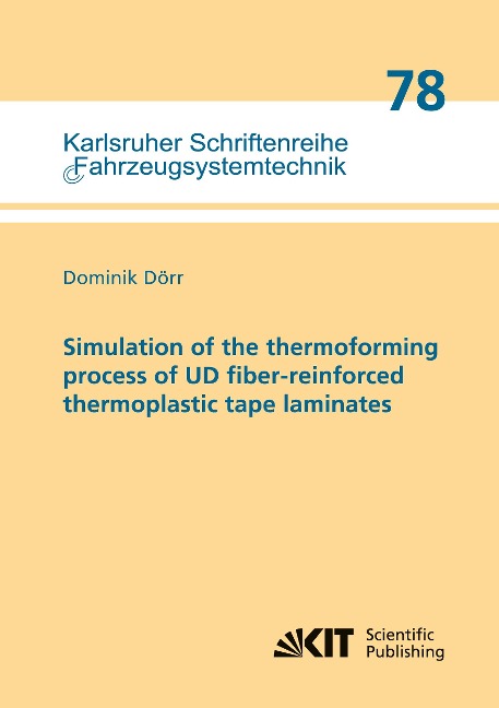 Simulation of the thermoforming process of UD fiber-reinforced thermoplastic tape laminates