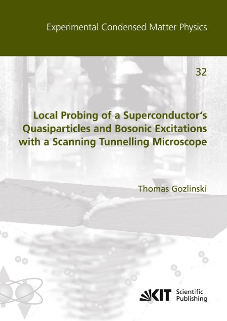 Local Probing of a Superconductors Quasiparticles and Bosonic Excitations with a Scanning Tunnelling Microscope