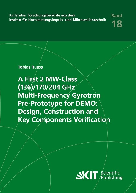 A First 2 MW-Class (136)/170/204 GHz Multi-Frequency Gyrotron Pre-Prototype for DEMO: Design, Construction and Key Components Verification
