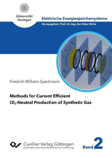Methods for Current Efficient CO2-Neutral Production of Synthetic Gas