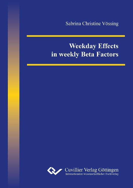 Weekday Effects in weekly Beta Factors