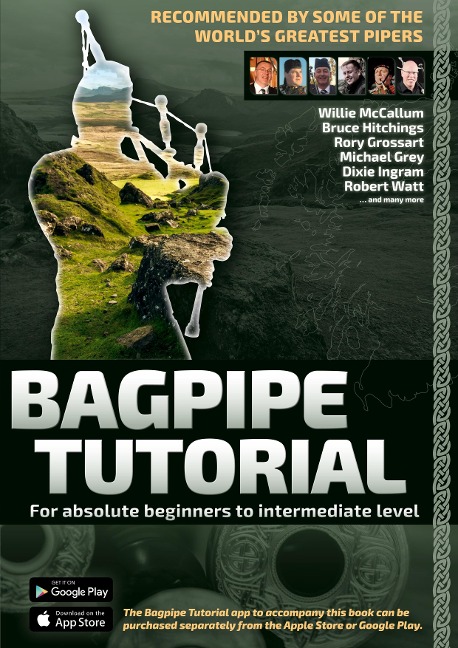 Bagpipe Tutorial incl. app cooperation: For absolute beginners and intermediate bagpiper