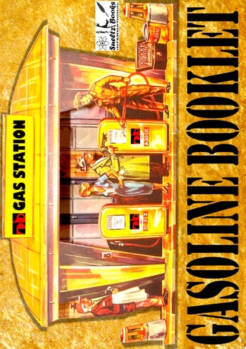 GAS STATION GOLD - Gasoline booklet - SUELTZ BOOKS International NOTES FOR DATE, MILES, GALLONS, PRICE PER GALLON, GAS TYPE AND AIR PRESSURE