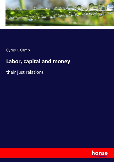 Labor, capital and money: their just relations