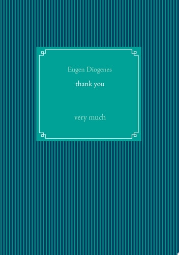 Thank you very much