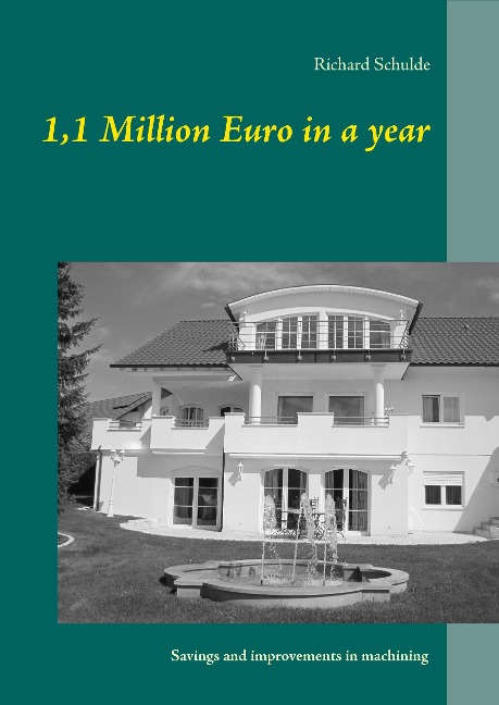 1,1 Million Euro in a year: Savings and improvements in machining