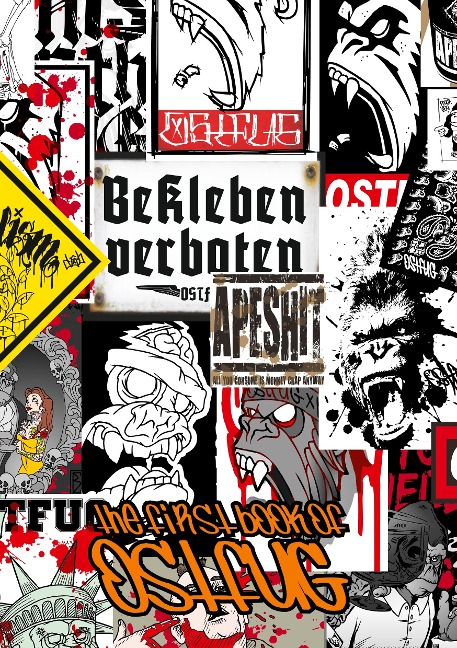 the first book of ostfug: stickers and art