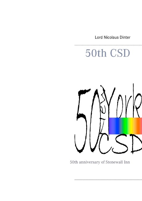 50th CSD: 50th anniversary of Stonewall Inn
