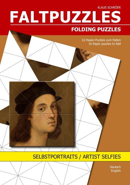 Faltpuzzles Selbstportraits: Folding Puzzles Artist Selfies