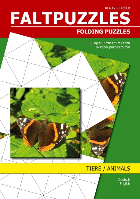 Faltpuzzles Tiere: Folding Puzzles Animals