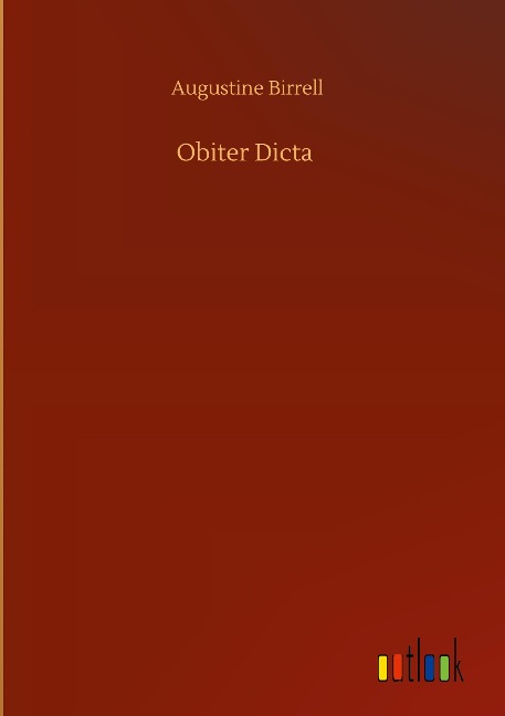 Obiter Dicta