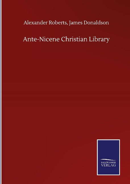 Ante-Nicene Christian Library