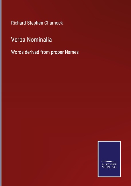 Verba Nominalia: Words derived from proper Names