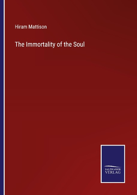 The Immortality of the Soul