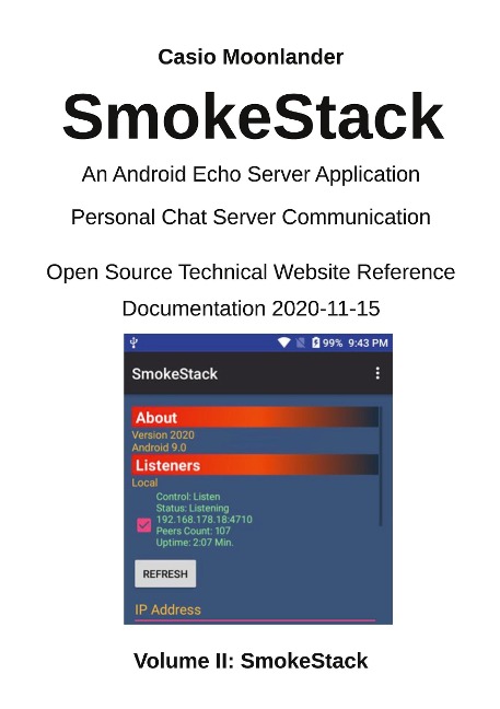 SmokeStack - An Android Echo Chat Server Application:: Open Source Technical Website Reference Documentation 2020-11-15