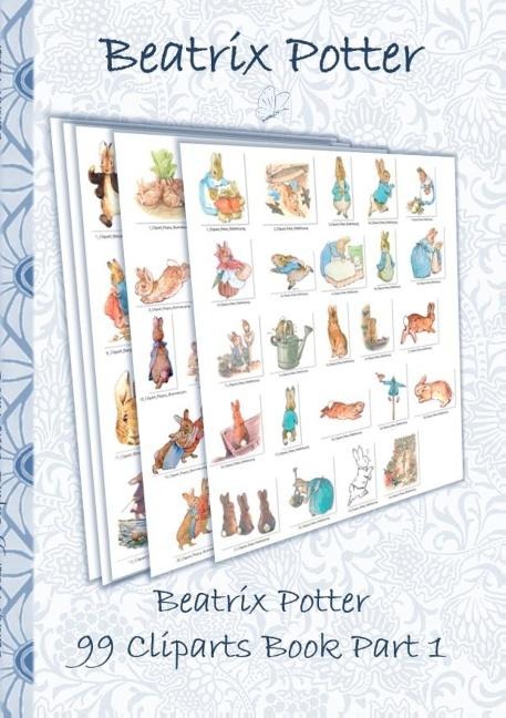 Beatrix Potter 99 Cliparts Book Part 1 ( Peter Rabbit ): Sticker, Icon, Clipart, Cliparts, download, Internet, Dropbox, Original, Childrens books,  children, adults, adult, grammar school, Easter, Christmas, birthday, 5-8 years old, present, gift, primary