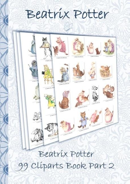 Beatrix Potter 99 Cliparts Book Part 2 ( Peter Rabbit ): Sticker, Icon, Clipart, Cliparts, download, Internet, Dropbox, Original, Childrens books,  children, adults, adult, grammar school, Easter, Christmas, birthday,  present, gift, primary school, presc