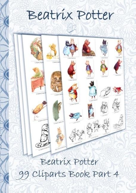 Beatrix Potter 99 Cliparts Book Part 4 ( Peter Rabbit ): Sticker, Icon, Clipart, Cliparts, download, Internet, Dropbox, Original, Childrens books,  children, adults, adult, grammar school, Easter, Christmas, birthday,  present, gift, primary school, presc
