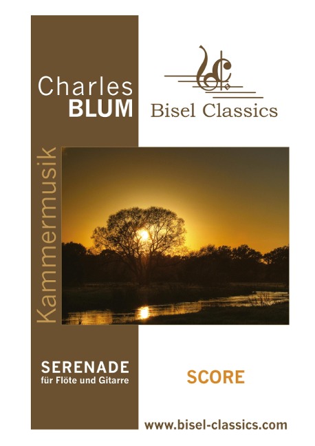 Serenade für Flöte und Gitarre: Partitur