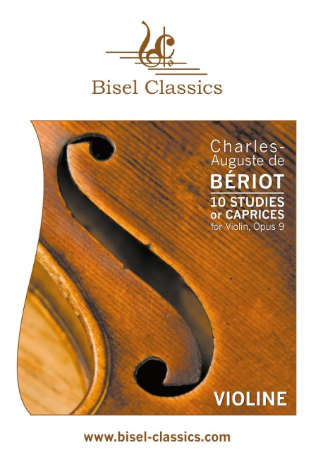 10 Studies or Caprices for Violin, Opus 9: Violine