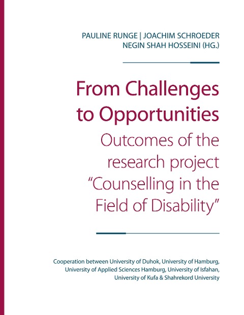 From Challenges to Opportunities: Outcomes of the research project Counselling in the Field of Disability