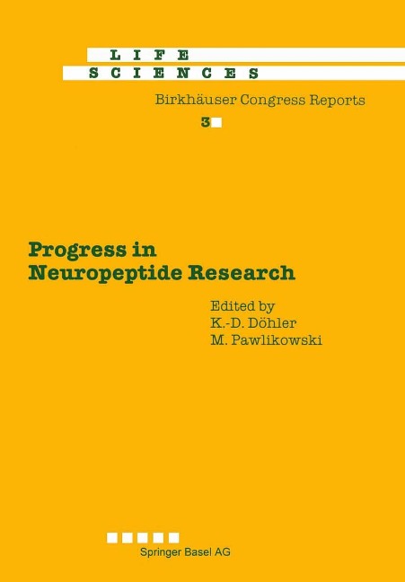 Progress in Neuropeptide Research: Proceedings of the International Symposium, Lód¿, Poland, September 8-10, 1988