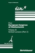 First European Congress of Mathematics Paris, July 6-10, 1992: Vol. II: Invited Lectures (Part 2)