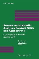 Seminar on Stochastic Analysis, Random Fields and Applications: Centro Stefano Franscini, Ascona, 1993