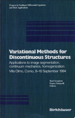 Variational Methods for Discontinuous Structures