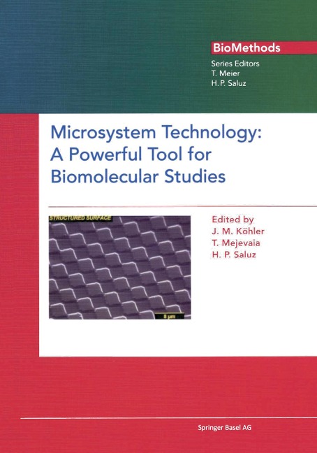 Microsystem Technology: A Powerful Tool for Biomolecular Studies