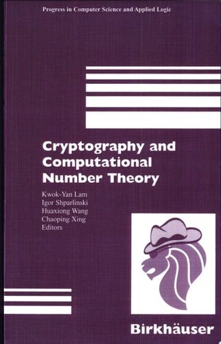 Cryptography and Computational Number Theory