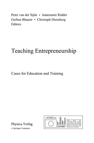 Teaching Entrepreneurship Cases for Education and Training