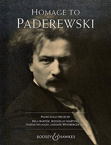 Homage to Paderewski piano solo