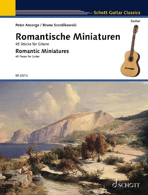 Romantische Miniaturen. Gitarre.: 45 Stücke für Gitarre