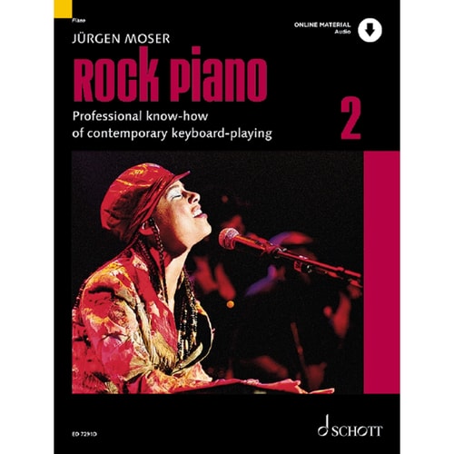 Rock Piano 2 Grundlagen des professionellen Keyboard-Spiels in Pop und Rock. Band 2. Keyboard oder Klavier.