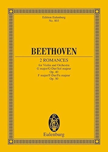 Romances Op. 40 Violin/orch