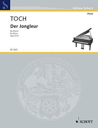 The Juggler Op. 31, No. 3 from Three Burlesques Piano